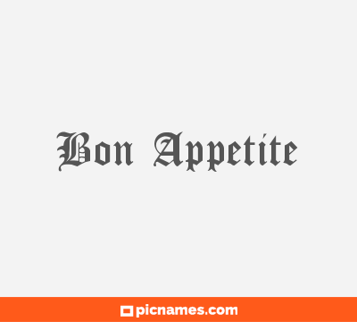 Bon Appetite